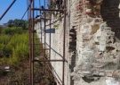 بازسازی دیوار کاخ تاریخی جهان نمای ساری