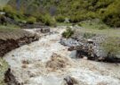 بخشدار مرزن آباد خبرداد : تخریب دو پل “واسپول و پولاد کوه” با طغیان رودخانه در مرزن آباد